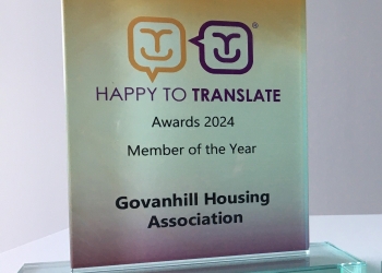 Govanhill Housing Association Wins HTT Member of the Year Award 2024